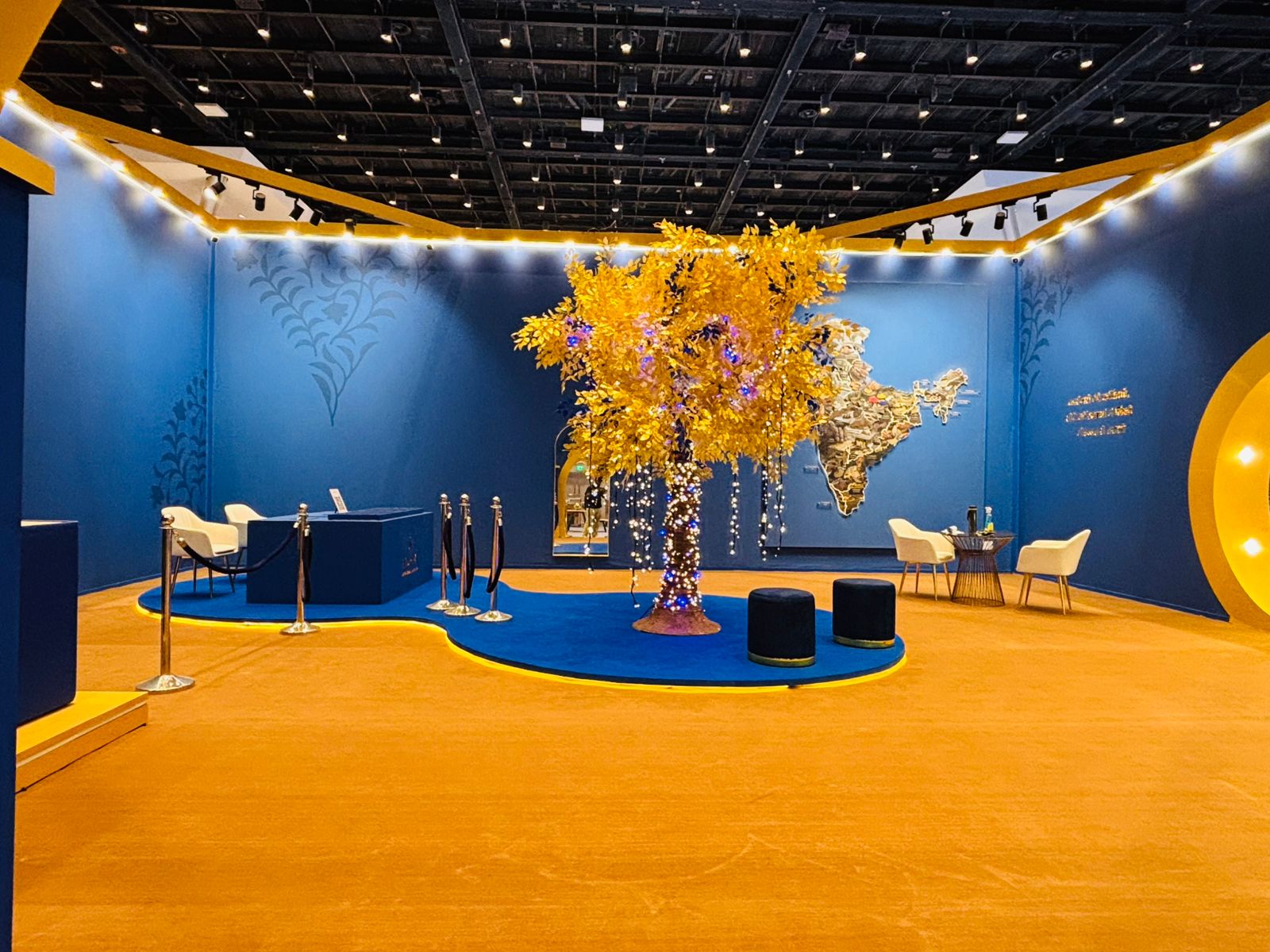 Indriya exhibition booth Lakme Fashion Week India India by Silverline