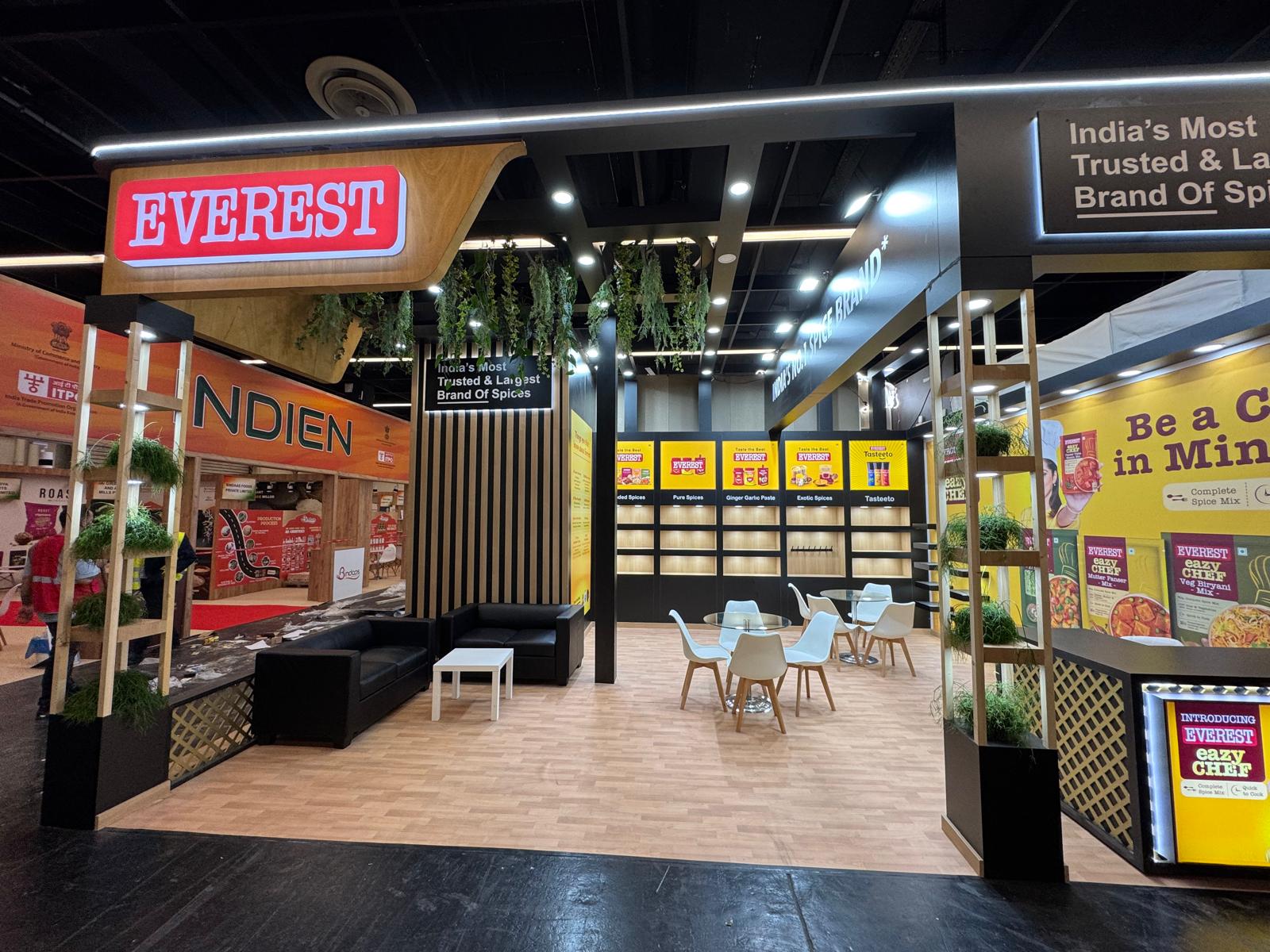 Everest exhibition booth Anuga 2025 Cologne, Germany by Silverline