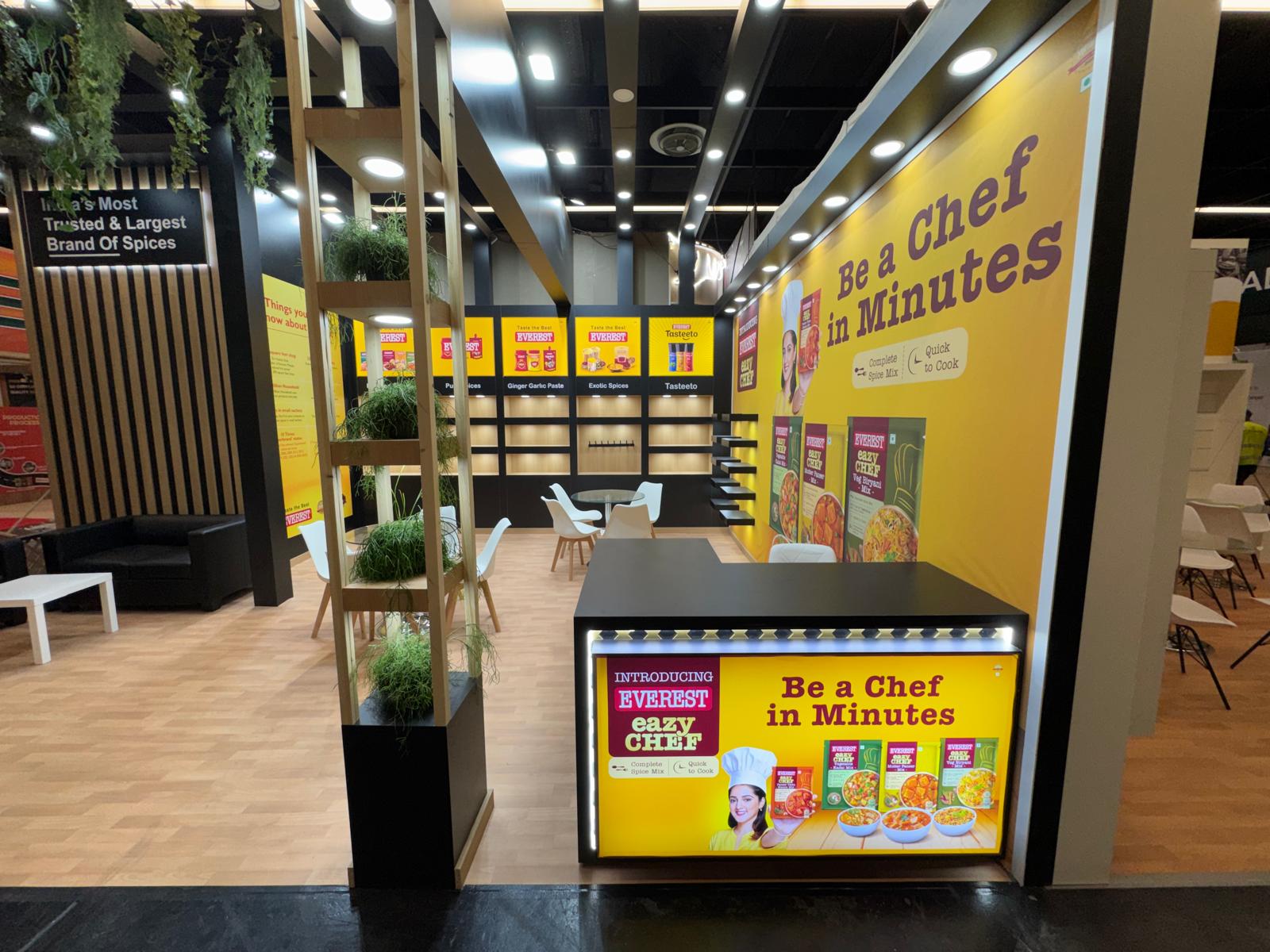 Everest exhibition booth Anuga 2025 Cologne, Germany by Silverline