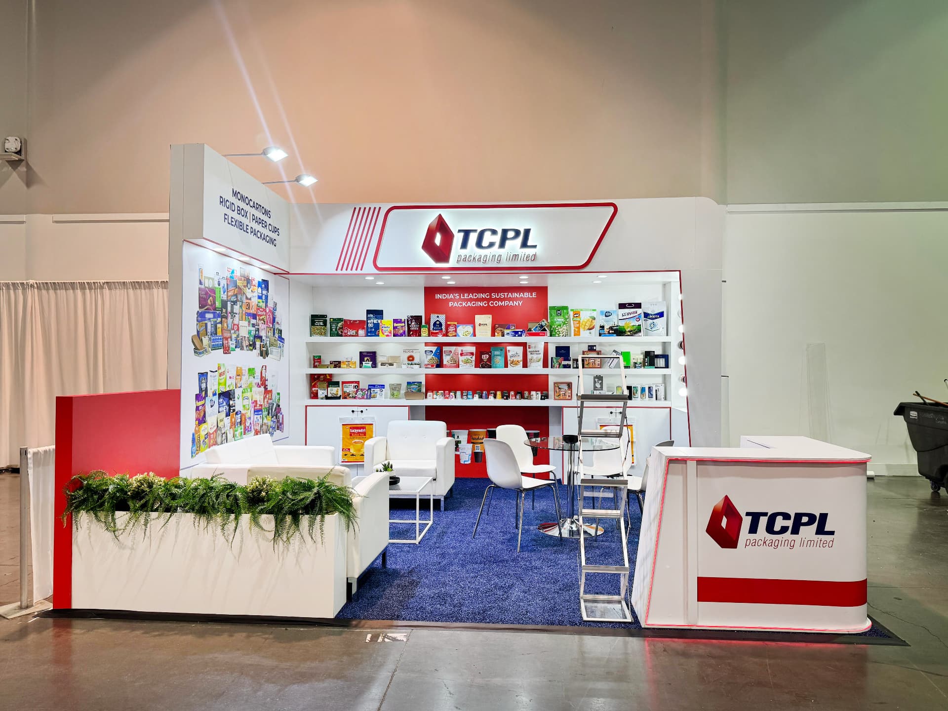 TCPL Packaging Limited exhibition booth Pack Expo 2025 Las Vegas, USA by Silverline